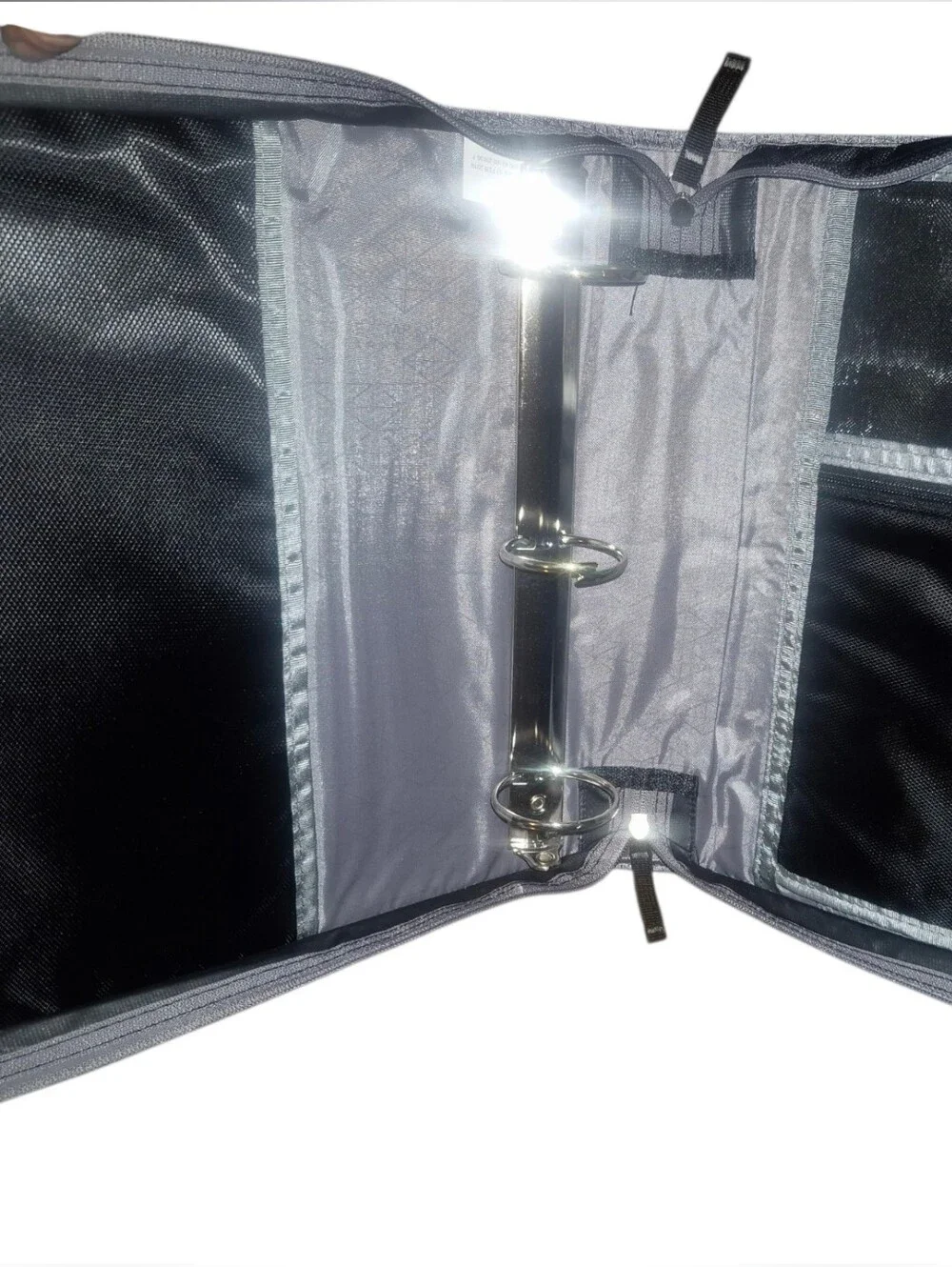 Five Star Black Zipper Binder - 2
